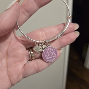 Alex & Ani Disney's Alice In Wonderland "We're All Mad Here"